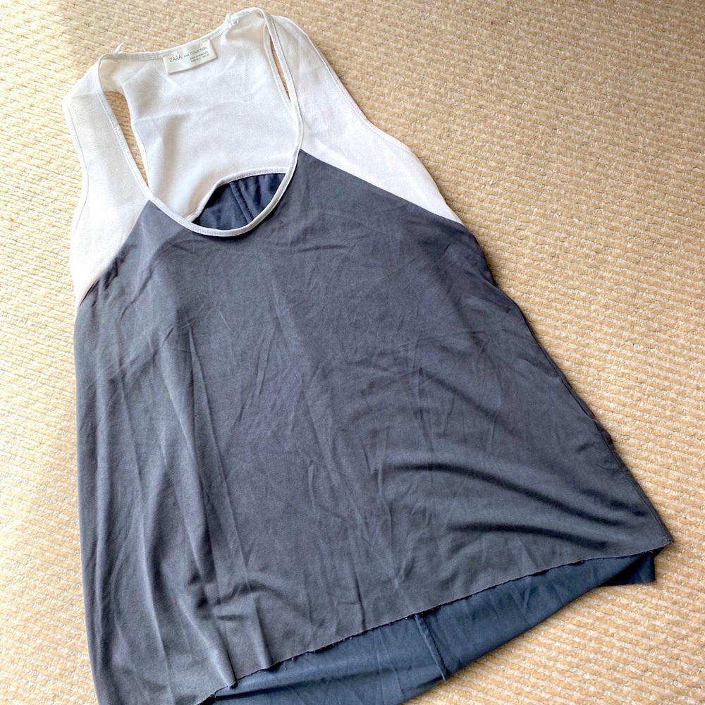 ❣️ Zara Racerback Blouse, Small